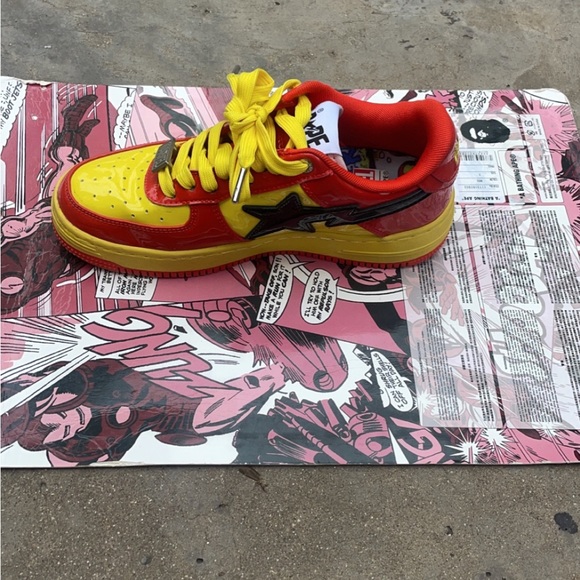 Iron Man Marvel Bapesta Collab - Picture 3 of 4